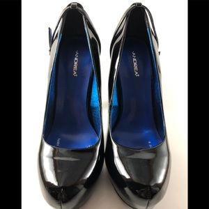 “Andrea”Heels with ankle strap/New!!!!